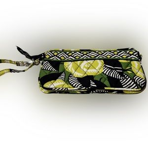 Vera Bradley "La Neon Rose" Wristlet